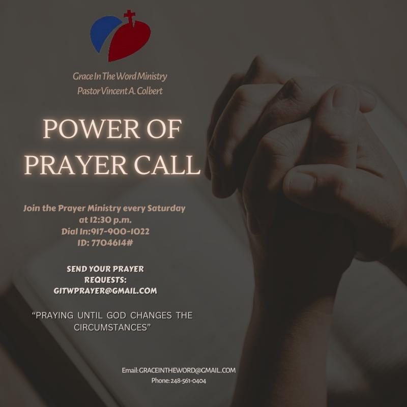 Hour of Prayer graphic